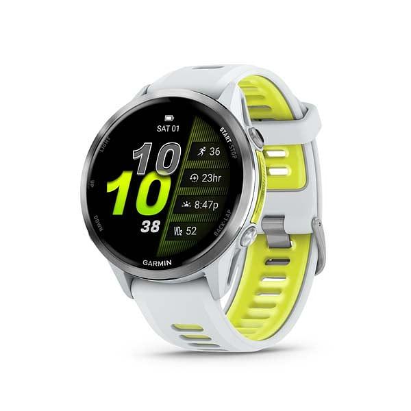 Garmin Forerunner 970 Whitestone/Amp Yellow