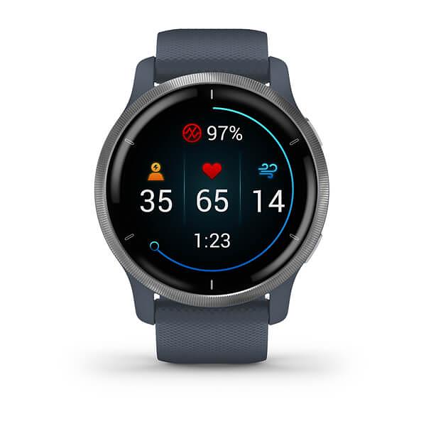 Garmin Venu 2 Silver/Granite Blue
