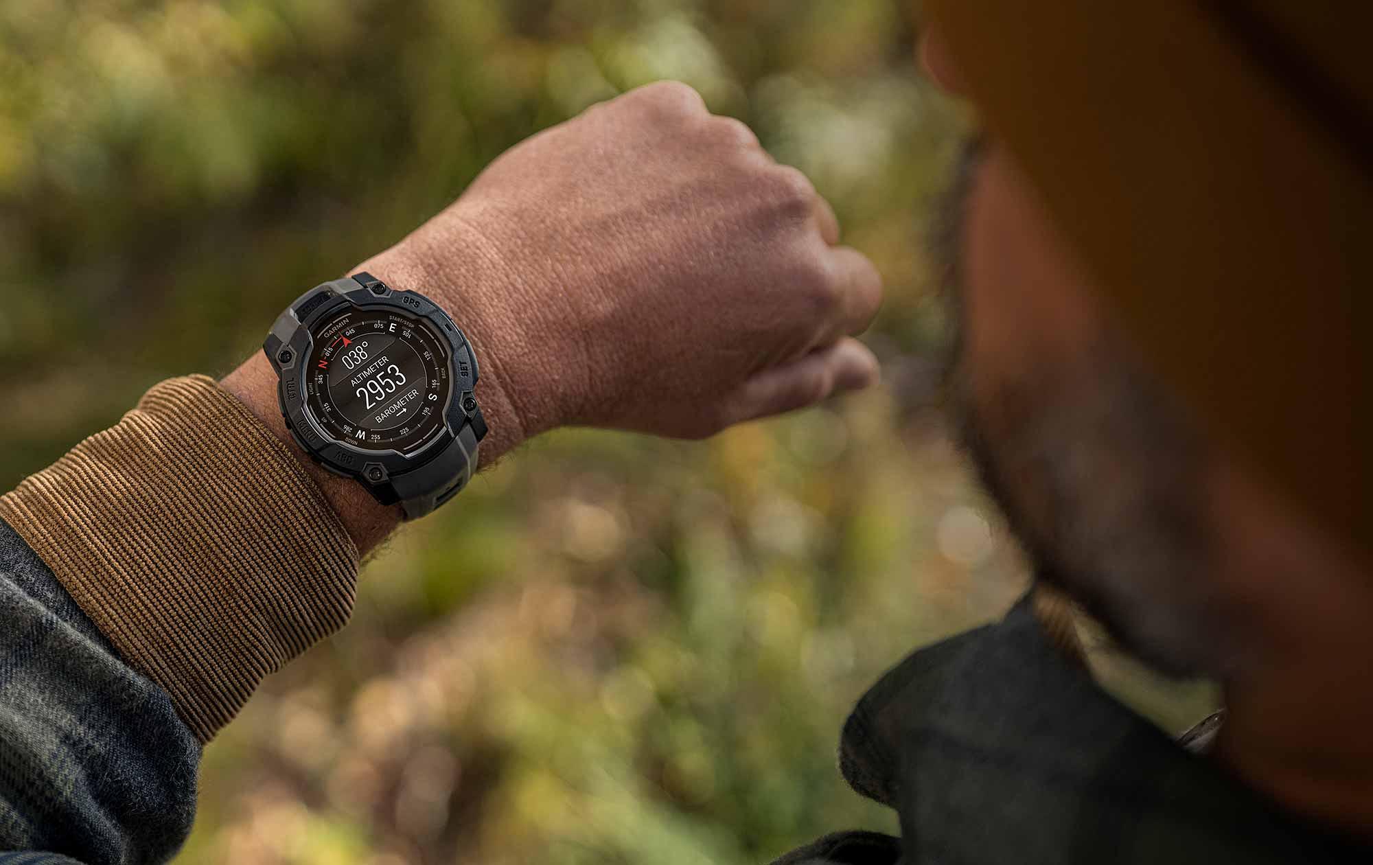 Garmin Instinct 3 50mm-Amoled-Black Bezel With Charcoal Band