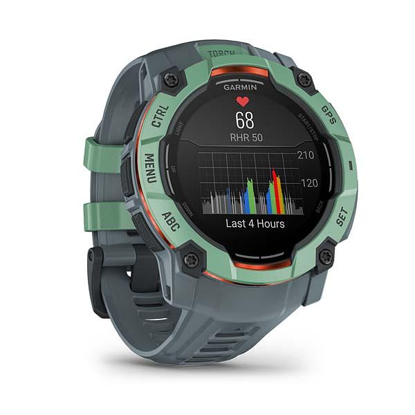 Garmin Instinct 3 50mm-AMOLED-Neotropic Bezel with Twilight Band