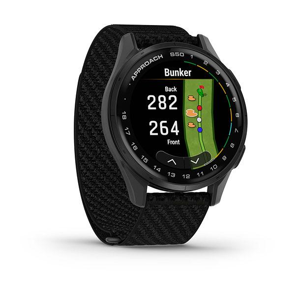 Garmin Approach S50 Slate/ Black Nylon Band