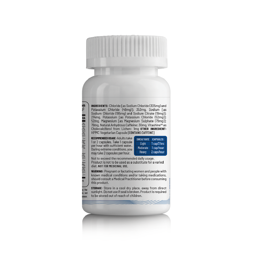 UNIVED Caffeinated Salt Caps (30 Capsules / 30 Capsules)